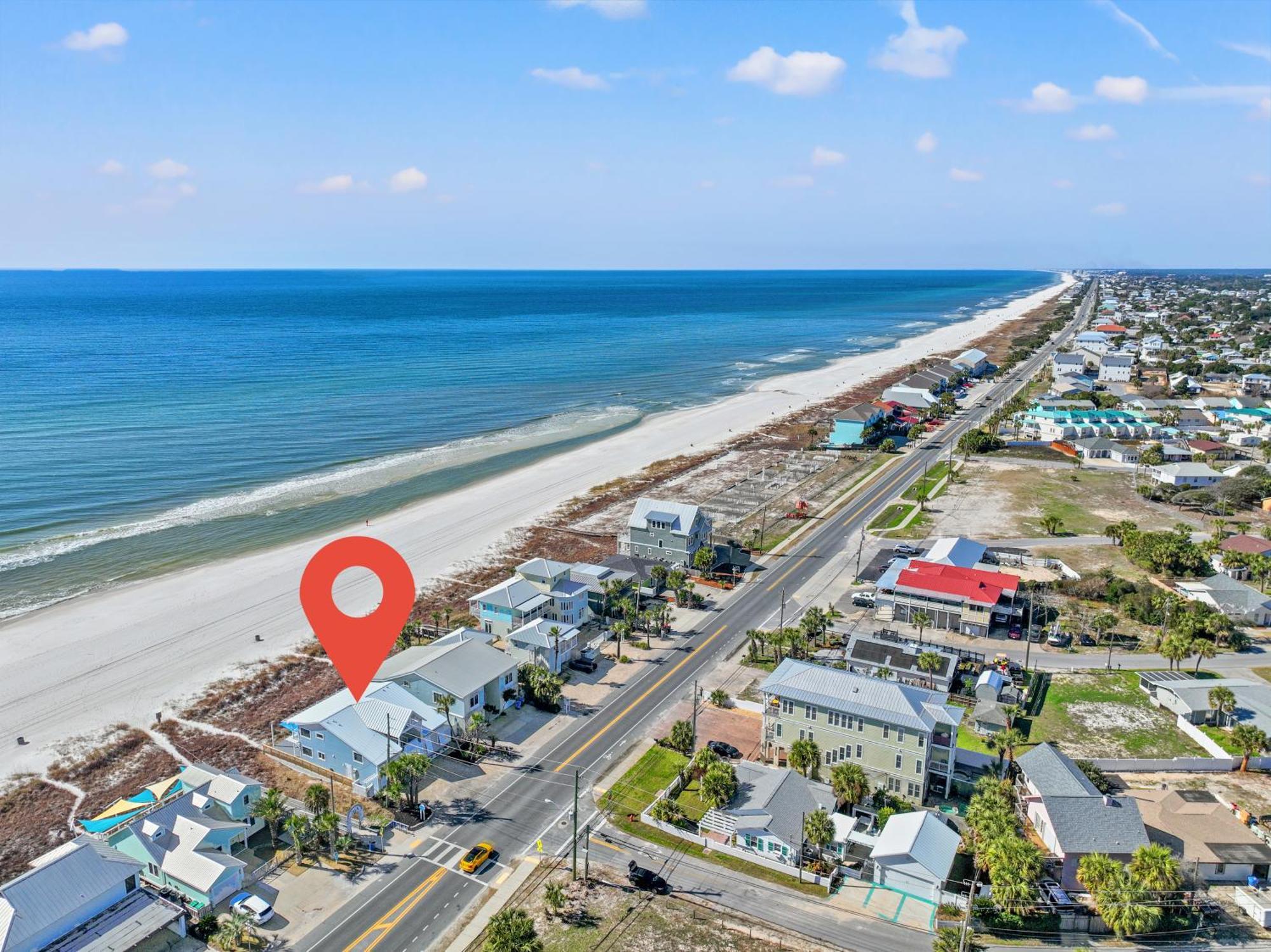 Luxury Gulf Front Property! Directly On The Beach! Sleeps 15! Panama City Beach Exterior foto